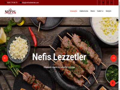 0535 68 779 79 anasayfa bilgi@nefisetliekmek.com borek etliekmek galeri hakkımızda iletişim ismi konya lokanta menu nefis restaurant sit yemek çeşitleri çorba