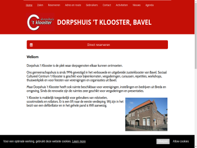 -433918 0161 1 1996 2015 2017 aanwez activiteit adres afwijz agenda allow april bavel bedrijv beschik bezit bibliothek bijeenkomst binn boekenkast breda centrum contact contactgegeven cookies culturel cursuss defibrillator direct dorpsgenot dorpshuis drempel eerst elkar feest flexwerkplek gebruiker gebruikt gehel gemeenschapshuis geschikt gevestigd gilsplein hom instell jack januari klooster lager learn lift makkelijk mor nieuw omgev ontmoet optimal organisaties pand plek presentaties renovatie repetities reserver rollator rolstoel rout ruimt ruimtes scootmobiel secretariaat@kloosterbavel.nl servicepunt sind sociaal stapp stat t thuiswerkplek toegank uitgebreid uitlen verbouwd verdiep veren vergader war we websit welkom werking wifi wij workshop zal zer zusterklooster