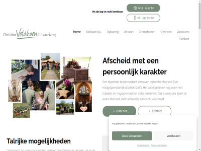 0413 06 1 2 2026 24 3 50 533 5405 5463 77 80 9 912 a aandacht accepter afscheid algemen all allemal ar begeleid bereik best bied bijzonder blijv budget christin contact cookiebeleid cookies crematorium crer dag ding eenmal eerbied eig elk eu even gebaseerd gebruik geregeld graf grot hart help herinner hom hoogstperson hz ieder info@cveldhoenuitvaartzorg.nl inhoud intensief intiem jou jouw jullie kantor karakter kerk klar klein kleinschal klik kost laatst lev liefdevoll liev linie loslat mam mogelijk moment nacht natur nem omarm ondersteun opbar overlijd passend past person privacybeleid privacyverklar proces reserved respect right rouw sam scala schakel slid stan stapp stat statistiek stilstan stiltekamer stond talrijk team ten testimonial thuis tijd tijden tint traditionel transparant uden uitvaart uitvaartzorg vacatures vak veghel veldhoen verdient viering voll voorbij voorkeur voortleeft voorwaard vrij waardevoll waardig waarop war warm we webbouw wend wens wij wijz z zelf zit zodat zuidergaard