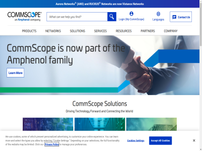 2026 a accelerated accept accessibility accountability advertis align all allow amphenol amplifies an and ans are as aurora be begin bold brand build built buy by can carer center click commscop company connect contact content cookie cookies corporat customer customiz deeper deliver depend dna do driving era ethic even experienc family faster featured focus for forward foundation from full functionality get greater help how ignit information innovation join koen languages launchpad learn limited lind link llc login manag may messag met mor mov my network new next not now on onlin our part partner peopl personalized poised policy portfolio possibilities powerful preferences pres present privacy prodigy product propel purpos quick re read releas releases reserved resources responsibility right roadmap ruckus s scal select selection self self-servic sell servic services setting shaping sitemap skip smarter solution som stability strength supplier systimax technologies technology ter term the this to today tol tomorrow trademark training trust types urgency us use vistanc we websit wher which with world you your