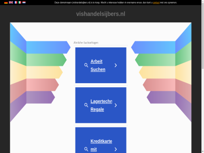 auf automatisiert bereitgestellt beziehung das dies dieser domain domain-inhaber dritter dynamisch generiert inhaber keiner komm mit nutzt oder parking policy privacy programm sedo seit steh und vishandelsijbers.nl vom von webseit werbeanzeig wurd