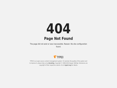 404 an and by configuration content detail did donat exist for found help improv inaccessibl it maintain management no not open or pag pleas quality reason sit sourc system the to typo3 typo3.org us