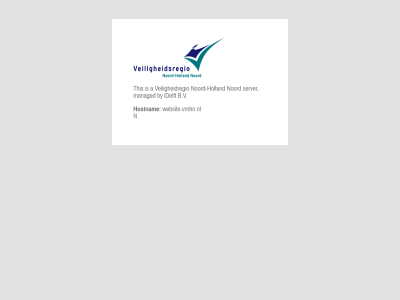 a b.v by holland hostnam idelft managed n noord noord-holland server this veiligheidregio website.vrnhn.nl