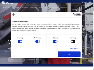 0 1 2 2026 22 29 6 7 8 881/2022 9 a about accelerat acces activ actively adding ads advanc advertis agreement all also ambitious ammonia an analys analyst analytic and annual anp apr april are around as at avtl balanced battery be browser by calendar call car carbon carer chang co2 collected combin common communities community conditional confirm consent contact content continue contribut control cookie cookies cooperation decision dedicated deliver detail development disclaimer disclosur discover does driv dutch economy eemsenergyterminal efficient embrac employes empower enabler encourages energy engag engagement essential everyday evolves exampl expand extension extraordinary fact features feedstock financial flow focus footer for forward from full futur general ges get glanc global go governanc gren gri group handl held help history hydrog ide if index information infrastructur initiator investment investor ipo it july jun larg large-scal latest leadership learn lif lik lives local low low-carbon main majority market may mean media meeting menu mor myvopak n necessary netherland new newsrom ngos not notification ok on or other our outlok overview pag part partner partnership passed peopl performanc personalis planet play policy port positiv preferences pres presentation privacy product profit project provid provided q1 reaches releas released reliabl report resolution resolução responsibl result roadmap rol royal rules s saf scal schol security selection services setting shaping shar shareholder show sit skip social speak stak stakeholder start statement statistic stor storag story strong support sustainability sustainabl tag tak terminal that the their them they this to touch toward traffic transition up us use uses value ve vehicl video view vital volunter vopak we websit weconnect which whistleblower who will with working world would year you young your zero