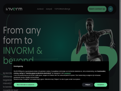 aanbod aangegev aanpak aanpass accepter advertenties afwijz any begeleid bereik beyond central coaching contact coo cookiebeleid doel en ervar fitnes form from functionaliteit ga gan gebruik gepersonaliseerd gev helemal help high informatie intensity invorm invormsport jou jouw kennisgev kiest knop krachttrain lekker leuk liever mak manier market meting mogelijk nem ontspann onz open pad partner person sam slag sportsessies stat to toestemm topvormchalleng uniek uren we wij zelfstand