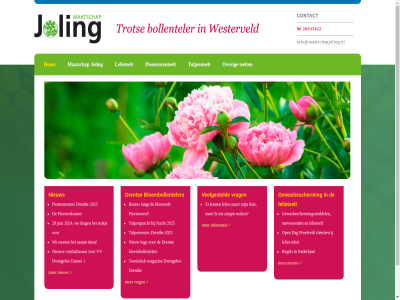 06 1 2025 26635422 bloeiend bloembollenteler chemievrij contact dag dames disclaimer drent drenth dwingeloo gewasbescherm gewasbeschermingsmiddel hom huis info@maatschapjoling.nl joling kom lang lelies lelieteelt logo maatschap magazin mak moet naast nacht nederland nieuw omwon open over pioenenkram pioenenroutes pioenroz pioenrozenteelt proefveld regel routes sam sitemap teelt tel toeristisch tulpenpracht tulpenroutes tulpenteelt veelgesteld voetbaltass vrag vv we zorg