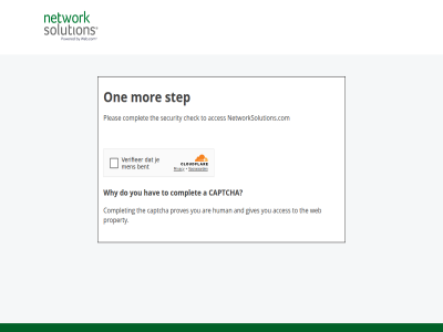 a acces and are captcha check complet do even geduld gives hav human mor networksolutions.com one pleas property proves security step the to web why you