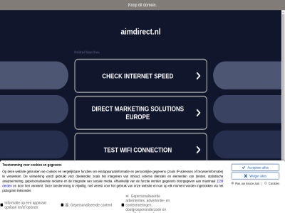 aimdirect.nl domein kop
