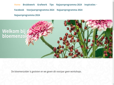 -16 -17 -21 -291796 00 0541 06 1 10 12 2 20 2024 22 23 3 401 551 7631 9 aanpass abonnement adres afsprak allen avond bel bell best bestell bied bloem bloemenzolder bloemschik bloemsierkunst bloemstuk bruidswerk contact dinsdag e e-mail een elk ellen@debloemenzolder.nl ervar facebok ga gedan gemaakt geslot gestart gev graf grafwerk groothandel hom inschrijv inspiraties invull jachthuis jar jij jou kantor ker kl kom kun kunt leuk maandag mail mobiel mogelijk morgen najaarsprogramma najar ootmarsum openingstijd opgav organiser programma receptie s sam seriemat showrom speciaal specifiek stel teamuitj telefon tijd tip twee uur vanaf ver verzoek vind voorjaarsprogramma voorjar voorrad vrijdag vrijgezellenfeest war we wek welkom wens werk wij wijz woensdag workshop zaterdag zoek zolder