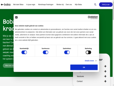 -033 0 00 088 2 2025 2026 25 350 4 5 55 7 aanbod aanmeld aanpak academie advertenties adverter akkoord algemen all allemal ambities analys analyser autism autisme-zorg basis beeld begint begrijp begrip behoeft bekijk beleid bereikt bied blijft blik boba boba.nl boek boekelman bouw bred bundelt by central chloe coach coaching collaert combiner concret contact content cookies creatiev daarnaast daarom de del detail development dienst disciplines disclaimer doet doorpak dossier een eerlijk effectiev eig en functies gat gebruik gedan geeft gegeven gelov gezet goed handig helder hoeft hulp individu info@boba.nl informatie inzag inzicht jaarverslag jar jouw ker keurmerk kijk klacht klar kom kracht krijgt kun kunt les lev link lisa locaties loz luister maakt mak makkelijk market medewerker media meld mens meten miljoen mogelijk naviger nederland nederlander nieuw noodzak ok ondersteun onz oogopslag oploss partner personaliser podcast privacy psychisch regio resultat rondom roxann sam samenwerk services shout sit sociaal social specialist specialistisch stan stapp stat statistiek system terecht terug toestemm toestemmingsselectie ton trot uniek vacatures veelgesteld verder verhal verschill verslag verspreid verstrekt vertelt verzameld visie volgen voorkeur vooruit voorwaard vraagstuk vrag vrijwel waarbij waarmee war we websit websiteverker werk wist workshop workshops/trainingen zodat zorg