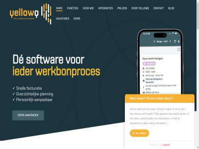 3 6 aanpas aantal aanvrag allen app automatisch backoffic bedoeld bespar betrouw bijhoudt binn blog boekhoudpakket bonn bouw branches buit collega communicer contact de demo deur digitaliser direct diver dutch echt een eenvoud erp ervar factur facturatie facturer favoriet front front-offic functies ga gebruikmaakt gebruikt gemak generer geschikt grag gratis grip hal hierdor hom houd ieder inhoud innovatie integratie integraties invull inzicht jij jou jouw juist kalender kantor keuz kijkj klant klantinformatie klik klopt koppel kort kracht krijg kun kwaliteitsverbeter lat les machinebouw material medewerker minut mobiel momentel monteur offic onz organisatie outlok overzicht papier par per perfect person personel plan planbord plann planner planning prijz prober productiviteit profiter rapport rapportages real real-tim registrer s saai sector servic sluit snell sneller softwar stapp team telefon tijd tijdsbespar tim typ uitvoer uren vacatures vak verbetert vereenvoud voordel vul waardor waarom wanner wel werk werkbon werkbon-softwar werkbonn werkbonnen-softwar werkbonnenactiviteit werkbonproces werkprocess werkt wij yellowq zien zoal zoek