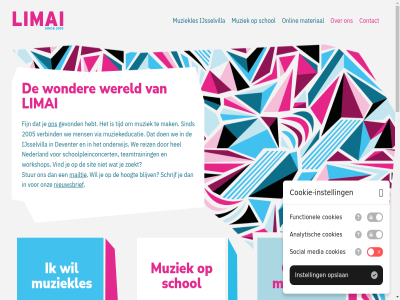 -18398813 06 2 2005 7418 aj ambacht analytisch bijdrag blijv breng combiner communicatie communicatiemiddel contact cookie cookie-instell cookies creativiteit creativiteitsontwikkel cursist deskundigheidsbevorder deventer doel eig elkar fijn functionel gat gevond goed grootst grot hebt hel hoogt hor iederen ijsselvilla info@limai.nl instell jezelf jou kinder klimat kom kort kwalitatief lat leerkracht ler limai luister maakt mag mailtj mak materiaal media mens moet muziek muziekeducatie muziekles muziekonderwijs muziekschol muziekworkshop muzikaliteit nederland nieuwsbrief oefen onderwijs onlin onz opslan partner presenter project reiz sam schol schoolpleinconcert schrijf sind sit social stur tal teamtrain tijd uitdag vaardig vanuit veilig verbind verder vergrot via vind waarin wanner we wereld wij will wonder workshop zelfvertrouw zichzelf zien zoekt zorgt zul zutphenseweg