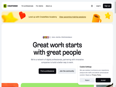 1 100 1000 2 2026 3 5 a about academy acces acht agent ai all an analyz and anyth are as becom better billed bot brand build built by capabl chos clear client community companies company compliant compliantly confidenc content contract cookie cookies cooperativ createnew deliver design digital discus do domain e earn engagement english enhanc eor experienc expert expertis fair faq fes find for freedom freelanc get gig great handl handpicked help high high-quality hour how huijg i identity independent innovativ join kep l languag legal les let level ll log low m matched matching media met model mor n ned nederland network nikos o offer opportunities or our paperwork part partner peopl per personalized platform policy pric pricing privacy product professional project quality r rat re read recontract refer relevant reserved resources right rol s scop select servic session set setting setup shared sign simon sit start started strategy strength succes t tak talk tech the their they thoughtfully to top traffic training trusted up upcom us use ux view w way we who with work y you your