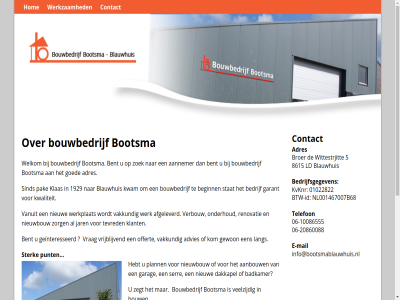 -10086555 -20860088 01022822 06 1929 2026 5 8615 aanbouw aannemer adres advies afgeleverd badkamer bedrijf bedrijfsgegeven beginn bent best bijv blauwhuis bootsma bouw bouwbedrijf bouwteken broer btw btw-id contact dakkapel duurzam e e-mail elk energiezuin flexibel garag garant gehel geinteresseerd gevall gewerkt gewon goed hebt hom id indien info@bootsmablauwhuis.nl installatiewerk jar juist keuz klant klas kom kozijn kozijnreparatie kunststof kvknr kwaliteit kwam lang ld m.b.t mail mak material natur nieuw nieuwbouw nl001467007b68 nodig offert onderaannemer onderhoud opdracht pak pand plann punt renovatie s serr sind snel stat sterk telefon tevred traject uitvoer vakkund vanuit vast veelzijd vel verbouw vergunn vertrouwd vervang verzorg vrag vrijblijv welkom werk werkplat werkt werkzam wij wilt wittestrjit woning zegt zoek zorg