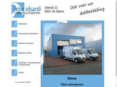 01099784 21 30 9051 badkamer contact dakram geschikt hom idsardionderhoudsbedrijf.nl k.v.k kozijn leeuward nieuw nieuwbouw opbergkast s schutting seerob stien tablet tabletkast terrasafscherm va verbouw wc windscherm