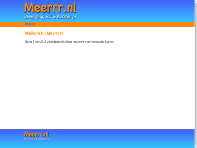 1 2017 allen bestaand beveil ict klant meerrr.nl mei sind verricht webdesign welkom werk wij