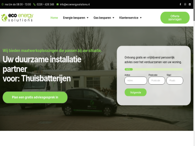 00 0226 08 10 13 14 1721 348 428 78693195 aanvrag adres advies adviesgesprek airco aircondition b b.v bedrijf begeleid begin begon bespar best betrouw bied bred broek dankzij do duurzam eco eind elektrisch energie energieoploss energy ervar gas gat gebied gecertificeerd gek geniet gratis hom info@ecoenergysolutions.nl inmiddel installatie installatiepartner installaties isolatie isoler jar jarenlang kennis kies klantenservic kunt kvk laadpal langedijk ma maatwerkoploss monteur nee offert onderhoud ontvang ontzorg onz ooit oploss optimal partner pass person plan plat postcod ps s servic situatie solution speler stad t/m thuisbatterij totaalpakket uitdag uitgegroeid vastgoed verduurzam volgend volled voordel vrijblijv war warmtepomp werk wij woning zeker zodat zonnepaneelinstallaties zonnepanel zorgelos