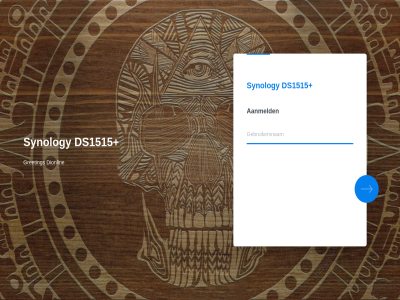 aanmeld dionlin ds1515 dsm greeting meld synology