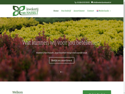 +31 0 1 10 2 2020 35 38 6 aanbied aanbouw actuel assortiment assortimentslijst bedrijf bekijk beteken boomkweker boomkwekerij boomkwekerij-assortiment c complet contact del hasselt hog hom info@kwekerijvanhasselt.nl informatie jong jou klik kwaliteit kwekerij kx logo mad mak met-kx momentel nederland nem nieuw onz realisatie sam samenwerkingsverband sit sites stat vaandel vind vrag war websit welkom wij zes zundert