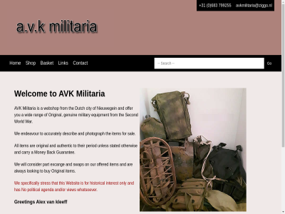 +31 0 2024 683 799255 a accurately alex all alway and are authentic avk avkmilitaria@ziggo.nl back basket buy carry chang city concept500 condition consider contact describ detail dutch endeavour equipment excang for from genuin greeting guarantee hom item kleeff link logo looking militaria military money nieuwegein offer offered on original otherwis our part period photograph policy privacy rang registered sal second shop stated swap term the their to unles war we webshop welcom wid will world you