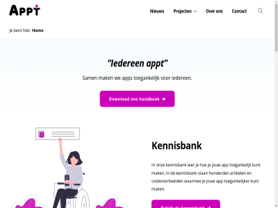 algemen app appt artikel bekijk belangrijk bent beperk bijdrag burger codevoorbeeld contact doe download drie duidelijk elk ga handboek helpt hom honderd iederen informatie inhoud jouw kennisbank kun kunt ler linkedin maakt mak mee meld mens missie motto nem nieuw nou ontoegank ontwikkeld onz open overheidsorganisaties precies privacyverklar project sam schermlezer screenreader stan stichting toegank toegankelijker toegankelijkheidsverklar toolkit uiteraard verplicht volled voorwaard waarmee waaronder we werkt wettelijk youtub zak zoek