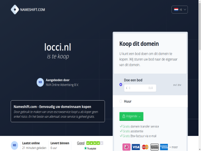 2004 2025 21 2288aa 6 88910652 aangebod aankoopprijs advertis allemal assistentie aud b.v best betaalt betal bezit binn bod breng btw btw-factur cad chf commissie currency czk dienst direct direct-kop dkk doe domainexpert domein domeineigendom domeinnam duurt e e-mail eenvoud eigenar enig enkel ervor escrowservic eur excl extra factur gat gbp gebruik gehel gekocht geld geled gemak gratis hkd hoelang huf hur jpy jullie kop koper kost krijgt kunt kvk laatst languag levert locci.nl loopt mail mak menu minut mocht mogelijk nameshift.com nb nederland nl nl864820458b01 nok nva nzd onlin onverhoopt onz open overdracht overdrag overeengekom pln prijs reken rijswijk risico ron sek servic sgd sinc snel steenplaetsstrat stur terug transfer uiteraard usd uur veelgesteld veilig verhuiz verkoper via volgend voordat vrag werk wij zar zorg