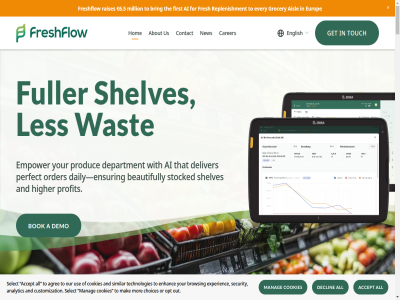 6.5 a about accept agree ai aisl all analytic and articl beautifully bok bring browsing carer choices contact cookies customization daily declin deliver demo department empower english enhanc ensur europ every experienc first for fresh freshflow fuller get grocery higher hom les mak manag million mor new opt or order our out perfect produc profit raises read replenishment security select shelves similar stocked technologies that the to touch us use wast with your