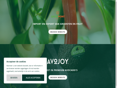 100 a accepter advertentie advertentieopslag analyz and are avocado beher benelux better bewez bezoek bezoekt bijna browser cater content cookie cookies deliver eruit ervar experienc export for fruit gebied gerelateerd greenpoint groent groentespeciaalzak groothandel hel help holland horecaleverancier import indexes informatie jar jouw kas kennis key onlin opgehaald opgeslag partner performanc premium rechterhand s seizoensproduct specialist stat supermarkt the to trading understand used user visitor voornam vorm wanner websit which wij