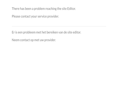 a ben bereik contact editor error has nem pleas problem provider reaching servic sit the ther your