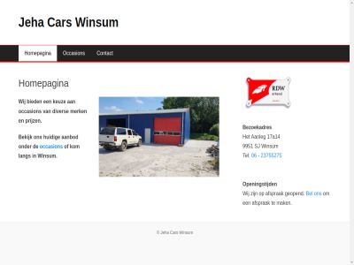 06 17a14 23755275 9951 aanbod aanleg afsprak bekijk bel bezoekadres bied car contact diver geopend homepagina huidig jeha keuz kom lang mak menu merk occasion openingstijd prijz primary sj tel wij winsum