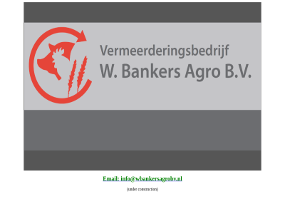 agro banker bv construction email info@wbankersagrobv.nl under w