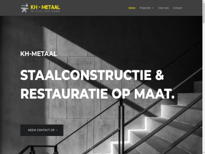 contact hom kh kh-metal les mat metal nem project restauratie smeedwerk staalconstructie