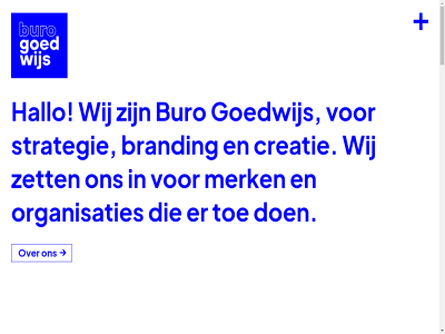 3012 47 branding buro creatie goedwijs hallo info@burogoedwijs.nl instagram kd linkedin merk nieuwsbrief organisaties rotterdam strategie toe westblak wij zet
