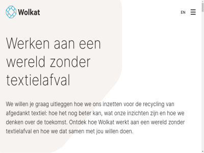 +31 13 17 18 5047 580 afgedankt algemen beter blog contact denk disclaimer gesteld grag group hom info@wolkat.com inzet inzicht jou klant nederland ontdek onz partner privacyverklar proces project recycl rheastrat sam textiel textielafval tilburg tl toekomst uitlegg vacatures voorwaard vrag we wereld werk werkt will wolkat