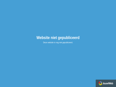 gepubliceerd jouwweb websit