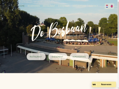 -4044869 00 01 02 020 07 09 1182 17 18 30 4 9 ag amstelven amsterdam bos bosban contact do donderdag evenement hom info@debosbaan.nl keuk ma onz open openingstijd reserver restaurant t/m vanaf vergader werk woe woensdag zaterdag zondag