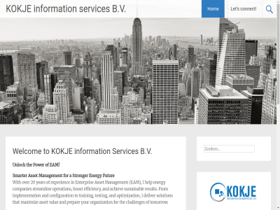 +316 1883 20 38 4353 6482 81417527 a achiev alongsid and asset b.v boost btw busines challenges companies complexities configur configuration connect connection consultancy current decades deliver demand dep driv eam efficiency efficiently empower energy ensur enterpris esom evolv excellenc experienc expertis flawles for from full futur ga gas guidanc help hom how i implement implementation importanc industry information inhoud integrat integration it ka knowledg kokj kvk lasting let long m management maximiz ned netherland new nick@kokjeservices.com nl862081312b01 oil operation operational optimal optimiz optimization or organization partner performanc potential power practical prepar primavera re result results-driv rigorous s seamles sector select serooskerk services setup skill smarter smooth solution strategic streamlin stronger succes suit support sustainabl sustainably system t tailored team technologies term testing that the to tomorrow training transition two understand unique unlock upgrad upgrades user utilities value vrouwenpolderseweg welcom whether with year you your zoek