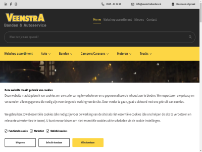 0515 08.00 12.15 13.00 15 150 17.30 2 2025 22 25 4 41 6 8601 88 aangekocht aankop aantal actie advertenties afhank afsprak akkoord algemen all all-season allen assortiment auto autoservic band bandenservic bestelwag bied blijf bred campers/caravans categorieen complet contact cookie cookie-instell cookiebeleid cookies december dienst direct ervar ervor essentiel expertis functionel ga gan gat gebruik gegeven geldig gemonteerd gepersonaliseerd geslot goed goodyear help hom hoogt info@veenstrabanden.nl informatie inhoud inschrijv instell jarenlang kiez klanttevred klar klompenmakersstrat kunt kwaliteit laatst les ma maakt mak market motor niet-essentiel nieuw nodig oktober onderhoud onderhoudsbeurt onz openingstijd overzicht person privacy privacyverklar profiter relevant reparaties respecter retour retourbedrag scala schakel season selectie sit snek stat statistiek surfervar t/m team toestan ton truck tuss veenstra velgmat verbeter verder vervang verzamel via voorop voorwaard vr we webshop websit weiger werking wij winter winterdeal wr za zomerband zowel