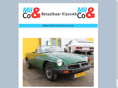 index k lik mil-co.nl sit welkom