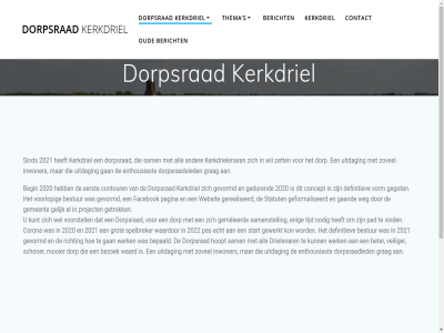 2020 2021 2022 2026 all begin bepaald bericht bestur beter bevorder bezoek concept contact contour corona definitiev dorp dorpsraadled dorpsraadsled dorpsrad drielenar echt eerst enig enthousiast facebok gaand gan gebouwd gedur geformaliseerd gegot gelijk gemeent gemêleerd gerealiseerd getrok gevormd gewerkt grag grot hoopt inwoner kerkdriel kerkdrielenar kunt leefbar mesmeriz mooier n nodig oud pad pagina pas project richting s sam samenstell schoner sind spelbreker start statut thema tijd uitdag veiliger vind voorlop voorstell vorm waard waardor websit weg wel werk wordpres zet zovel