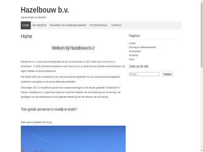 1997 2003 2017 aanbied aandachtsgebied aanlegg aannem aannemer aannemingsbedrijf aanpak actief afwerk algehel allround almer and b.v bedrijf begin beslot by cod contact containerwon designed dienst eenmanszak ervar fotomateriaal funder gedeelt gerust gestart goed gooi hazelbouw hom infrastructur interieur juist mid moeilijk nederland nem nieuw noord noord-nederland omstrek ontwikkeld oosterwold oploss pagina powered problem project proudly reduction regelt regio s sind sit speciaal uitzet vakbekwam vanaf vennootschap verhuisd vind welkom woning wordpres zoek