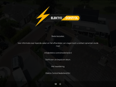 afhandel b.v begrip best bezoeker contact control dank elektro info@elektro-controlnederland.nl informatie kunt lopend mail nederland nl opnem steun via vrag waarder zak