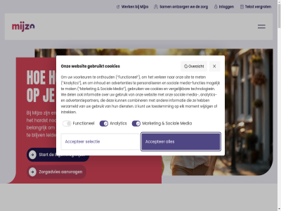0162 1 1439 2 20 2026 3 58 8 8.2 90 a aandoen aangebor aanvrag accepter actief ad advanc advertentiepartner advertenties advies adviesgesprek algemen all allen analytic ander b bas beantwoord begeleid begint begrijp bekijk bel belangrijk benieuwd bereid beschik betal beteken blijft blijv brabant brand brengt bruin car carola cijfer client combiner contact cookiebeleid cookies dankzij deelt del dementie diegen dienst direct ditta drie eig eigenwegwijzer elk elkar ervar footer formulier functies functionel gebruik gebruikt gelov gemiddeld geopend gerontopsychiatrie gev gewaardeerd grag hardst help herkenn herseninfarct hersenletsel hersteld hierbij houd huis hulp hulpmiddel huntington iederen ilonka impact informatie inhoud inlogg inplann inspirer instanties intrek jezelf jij jouw juist ker keuzes kijk korsakov kort kreg kun kunt laatst lang langer lat later leeft leid les lev levensfas licham maatschappij mail mak mantelzorger market media media-functies mee mens met mijnzorgadvies@mijzo.nl mijzelf mijzo mijzo.nl mogelijk moment naast nah nederland netwerk next nieuw nodig noord noord-brabant ondersteun onderzoek ontdek onthoud ontvang ontzorg onz oog oud ouderenzorg overzicht palliatiev parkinson patient per person personaliser planning portal positief praktijk privacyverklar professionel publiekscampagn rak regel regie revalidatie robb robben-d sam samenredzam samenwerk selectie sit situatie sla slag slid snel social stapp start steenvoord steun strak strijdt stur syndrom technologie technologieen tekst terug thuis thuisbegeleid tip toegank toekomst toekomstbestend toestemm toestemmingsvenster uitdag vanzelfsprek veelgesteld verandert verantwoord verder vergelijk vergrot verhal verker verwijzer verwoest verzameld vind vital volgend voorbereid voorkeur vooruitdenk voorwaard vorig vorm vrag vrijwilligerswerk vul waarder waarom wanner war we websit weg welk wer werk wetenschapp wijkverpleg wijz wijzig won woonzorglocaties zelfstand zelfvertrouw zet zie ziekt zoek zorg