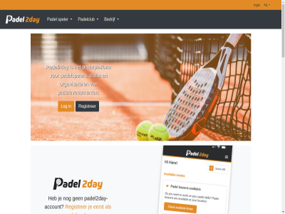-2026 2023 account algemen app bedrijf bedrijv bespar bird breng check club coming copyright credit early eerst engel enthousiast exclusief facebok functies generer hoger houdt instagram jij laatst les leuk leukst linkedin log login media nederland nieuw nieuwsbrief nieuwst niveau nl ochtend omzet onz organisator padel padel2day padel2day-account padel2day-app padelban padelclub padelevenement padelplatform padelspeler padelupdates partner privacy registrer s sam snel social son spel speler tal teamplayer term tijd tiktok use vacatures verder vindt we werk zoekt