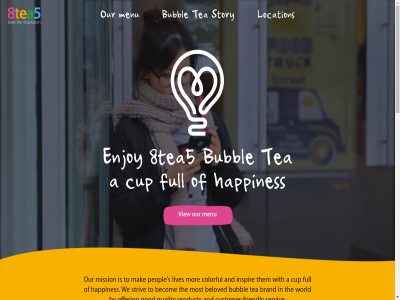 8tea5 a and at becom beloved blog brand bubbl bubbletea by colorful cup customer customer-friendly enjoy faq franchisee friendly full god happines inspir inspiration join lives location mak menu mission mor most offer our peopl product quality read s servic story striv tast tea the them to view we with work world