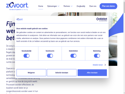 /5 0 085 088 1 150 18 2 2026 2420 250 3 3000 350 4.9 aandacht administratie administratiev advertenties adverter afwijk ai algemen all analys analyser analytic assistent automatisch balan basis begint behoeft benieuwd bestuurder beter betrouw bi bied bijstur blijft breng brengt capaciteit client combiner complexer complianc contact content continu control controleert controler controles controller cookies daardor daarom dagelijk dashboard data databas del demo detail diepgaand digital direct diversiteit documentatie druk duidelijk ecd echt een effectiever eis ervar ervor fijner financiel financien functies gat gebruik gebruiker gecombineerd geeft gegeven gericht gesignaleerd gev geword gezet grag griffioen grip groei grootst hel helpt hom houd hr implementatiepartner info@zovoort.nl informatie informatiebasis ingewikkelder integral integratie integratiepartner inzicht jar juist kennis kennispartner kort kost kpi kracht krijg kun kwaliteit lat los maakt mak manager mariell market martijn medewerker media mensenwerk minder mirth neemt neergelegd noodzak normenkader omgev onderhoud ondersteun ondersteunt ontbreekt ontdek ontstat ontwikkel ontwikkeld onz oogopslag oplevert oploss organisatie overzicht partner personaliser personel plan planning platform praktijk praktisch prestaties privacybeleid process raakt rapportages recht regel registraties ruimt rust s sales sam samenbrengt samenkom sectorspecifiek selectie senior services sevagram sit sita slimm sneller snijcker social specialist speelt stapel stat statistiek sted steekproev strenger structurer stur system tak techniek technologie tegelijk terug terwijl tijd toe toeneemt toestan toestemm toestemmingsselectie ton uitziet validatie vanuit verander verbindt vereenvoud verrijkt versnipperd verstrekt vertaald vertrouwd verzameld voorbehoud voorkeur voorwaard waarin war we websit websiteverker weiger wer werk werkt zeker zicht zie zien ziet zorg zorgbuddy zorgdata zorgdossier zorgkennis zorgorganisaties zorgprocess zo
