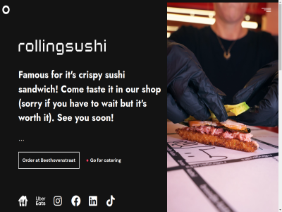 00 1077 12.00 2025 21 36 a also amsterdam as at b.v beethovenstrat bubbl but cater choic com condition cookie crispy delicious dishes everyday famous favourit find for fresh fri go great hav healthy hom hour if info it jh lunch mon nl one onlin open or order our perfect policy prices privacy quick roll rollingsushi s sandwich sat see shop sid snack son sorry sun sushi tast tea term the to us wait worth you your