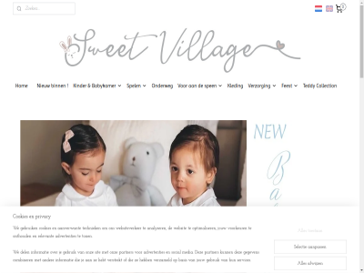 0 aanmeld aanpass aanverwant advertenties afwijz analyser babygym babykamer ballon basis bear beginn binn bunny collection combiner contact cookies decoratie del feest feesthoedjes follow gebruik gegeven hanger hebt hom hoofdtekst hydrofieldoek info@sweetvillage.nl informatie jouw kinder klantenservic kleding knuffeldier kussen lakentjes lettertyp los media meld mijnwebwinkel mileston muziekdoz muziekmobiel naamballonn naamslinger nieuw nieuwsbrief onderweg onthoud onz optimaliser partner popp privacy relevant rss s schortjes selectie services sit sitemap slabbetjes slinger social special speendoekjes speenkoord spel spen spring swaddles sweetvillag taarttopper techniek teddy toestan ton us veiligheidsvoorschrift verjaardagskron verstrekt verzameld verzorg voorkeur voorwaard we websit websiteverker webwinkel
