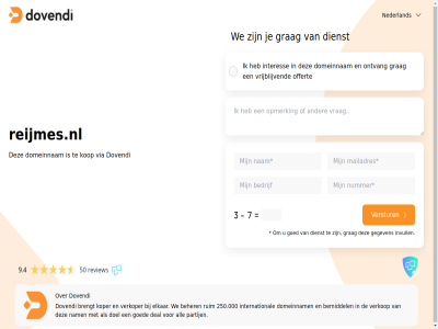 250.000 50 9.4 all beher bemiddel brengt deal dienst doel domeinnam dovendi elkar gegeven goed grag interes international invull kop koper nam nederland offert ontvang partij reijmes.nl review ruim verkop verkoper verstur via vrijblijv we