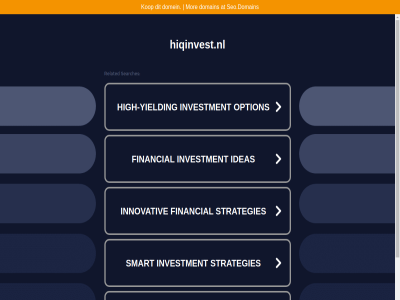 at domain domein hiqinvest.nl kop mor seo.domains